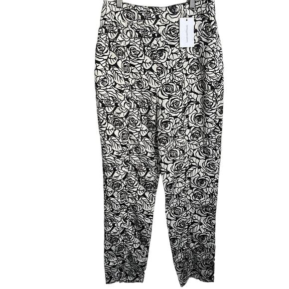 Lovers + Friends Flower Patterns Long Elegant Style Slit Pants Size S NWT - Picture 1 of 12